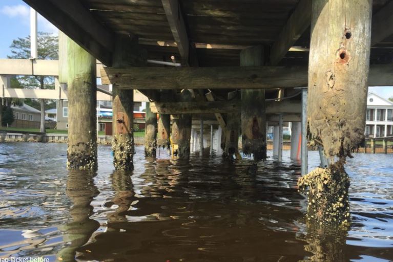 PipeWrap Dock Piling Repair System | Simply Marine USA